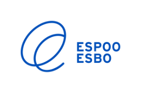 Espoon kaupunki logo sininen