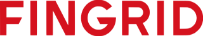 Fingrid logo punainen